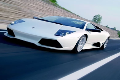 Exotic, Car, Wallpapers, White, Lights, Murcielago, Lamborghini ...