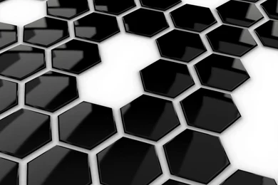 Black Puzzle   3D iPad Wallpapers