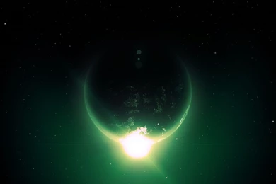 3D Space Scene Wallpapers