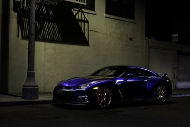 Blue Nissan GTR Wallpapers Desktop