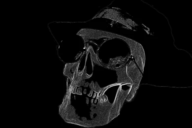 Computer Wallpaper, Skull