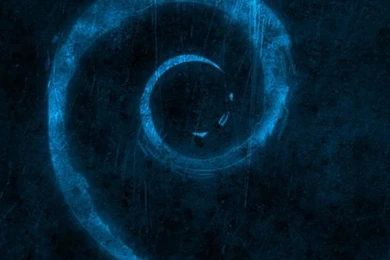 Download Wallpapers 750x1334 Linux, Debian, Brand, Logo, Spiral ...