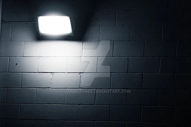 Night Time Black N White Brick Wall Backgrounds By DanaHaynes On ...