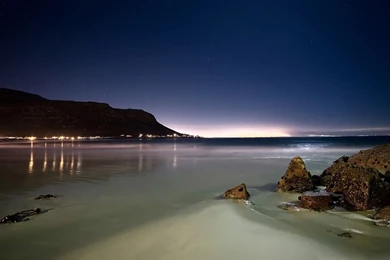 Beach Night Image 1920x1080