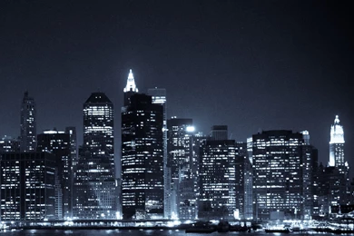 Manhattan Night Skyline Download Picture Wallp 5642 Hd Wallpapers ...