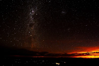 Sky Stars Milky Way Night Space Wallpapers