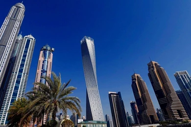 Landscapes, Tower, Architecture, Urban, Buildings, Dubai ...