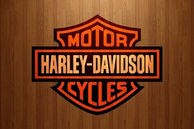 Harley Davidson Logo On Wood Ipad Wallpapers Hd ...