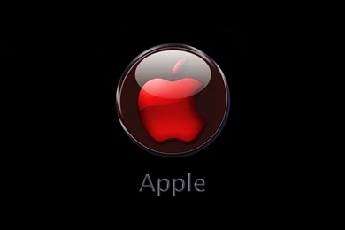 3D Apple Mac Logo Red HD Wallpapers Desktop