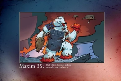 Schlock Mercenary   Captain Landon And Maxim 35