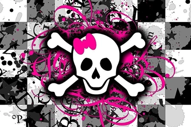 Girly Skull Background, Wallpaper, Girly Skull Backgrounds Hd ...