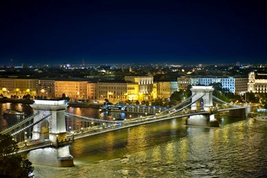 UK, Charles Bridge, City Night, Lantern, Lightsm, Photos, Hd Wallpapers