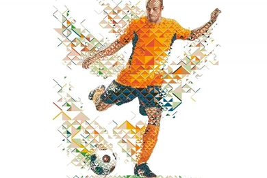 Soccer Player In Action HD Desktop Wallpapers : High Definition ...