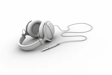 1280x800 White Headphones Desktop PC And Mac Wallpapers