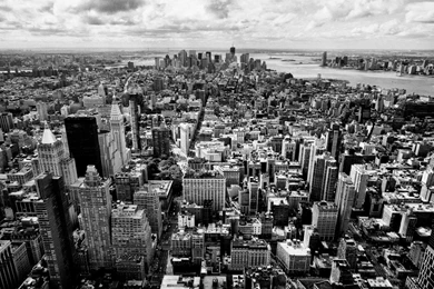 Black And White City Wallpapers