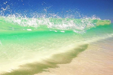 Beach Wave Iphone Wallpaper Images