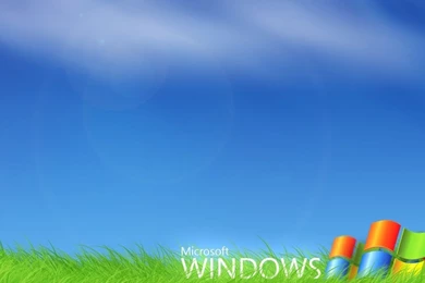 1366x768 Windows 7 Grass Desktop PC And Mac Wallpapers