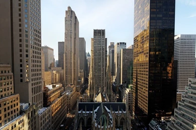 Download Wallpapers 1920x1080 New York, Manhattan, Buildings, Top ...