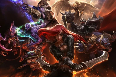 Current Login Screen As A Wallpaper? League Of Legends Message ...