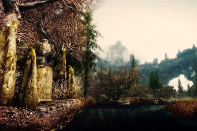 1440x900 Nature, The Elder Scrolls 5 Skyrim, Game, Render, Stone ...