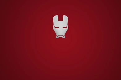 White Iron Man Mask, Red Backgrounds Wallpapers And Images ...