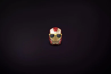 Iron Man Simple Backgrounds Sunglasses Wallpapers