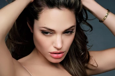 Download Wallpapers 1920x1080 Angelina Jolie, Face, Eyes, Hair ...