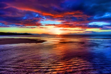 Sunset Beach Scotland Sunset Beach Wallpapers