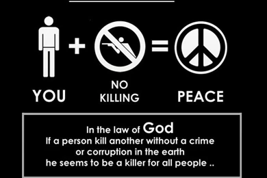 HDscreen: Peace Infographics Desktop Bakcgrounds