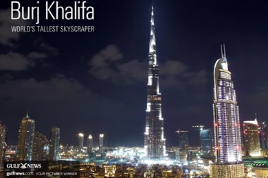 Burj Khalifa At Night (id: 187887) – BUZZERG