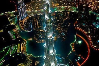 Burj Khalifa Stunning Night View : Misc. Photography
