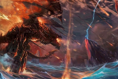 1366x768 Dragon Wow Art Wallpapers