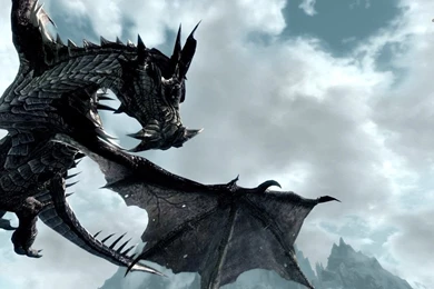Dragon   The Elder Scrolls V Skyrim Wallpapers   Game Wallpapers ...