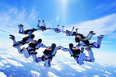 Wallpaper: Skydiving