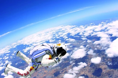 Felix Baumgartner Red Bull Skydiving Wallpapers