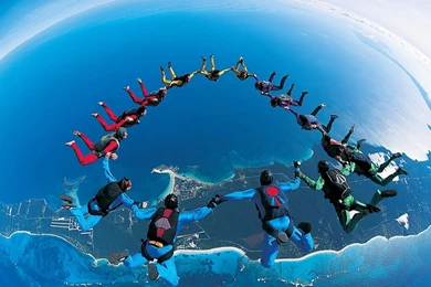 Skydive Free Fall Sports Wallpapers HD Download For Desktop