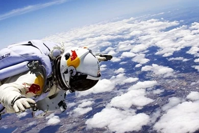 Skydiving From 71,500 Feet / Sport Wallpapers
