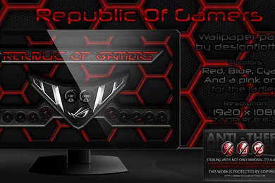 Ripublic Of Gamers Wallpapers Pack By Designfjotten On DeviantArt
