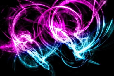 Download Wallpapers 2048x1152 Neon, Patterns, Cluster, Backgrounds ...