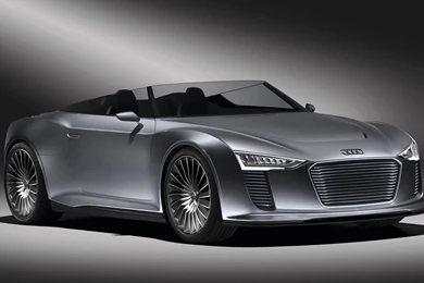 Download Audi R8 E Tron Spyder Black Wallpapers HD (3367) Full Size ...