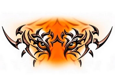 Tiger Eyes Black And White