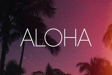 Aloha iPhone 5 Wallpapers