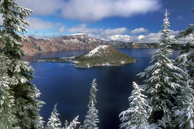 Snowy Island (HD 1920×1080)