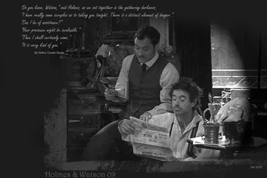 Sherlock Holmes   Jude Law And Robert Downey Jr Wallpapers ...