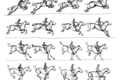 Horse With Rider Jumping By RenegadeStudios On DeviantArt