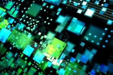 Abstract Electronic Optical iPhone 4s Wallpapers Download