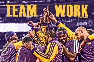 Teamwork LA Lakers NBA Wallpapers Hd