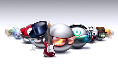 Rocking Smileys Wallpapers