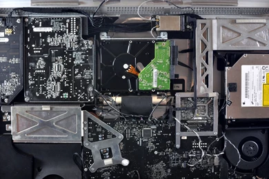 Download Wallpapers 2560x1440 Computer, Components, Circuit, System ...