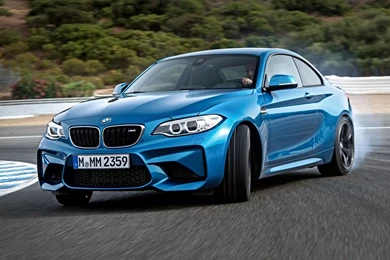 Download Wallpapers 1920x1080 Bmw, M2, F87, Blue, Side View Full HD ...